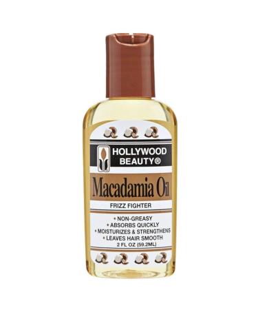 Hollywood Beauty Macadamia Oil 2 Oz