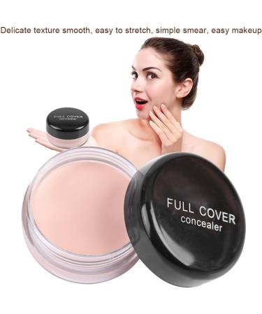 Akozon 5 Color Concealer for Dark Circles Bags Spots Cream Concealer Contour Color Corrector Palette Waterproof Long Lasting Full Coverage FC01 - Buy Online on GoSupps.com