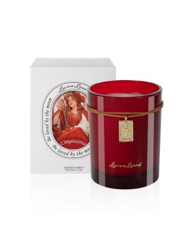 Scented Candles for Tarot The Empress Rose Oud Scented Candles Soy Candles for Home Scented Saffron Clove Sandalwood Mood-Boosting Candles 230g
