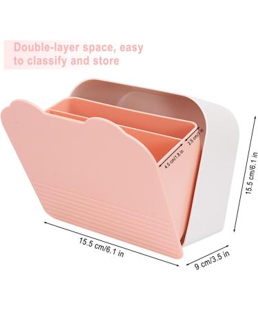 Buy Women's Plastic Hanging Tampon Storage Box - 15.5x15.5cm Organizer for Bathrooms | Pink | 1 Pack - Buy Online on GoSupps.com