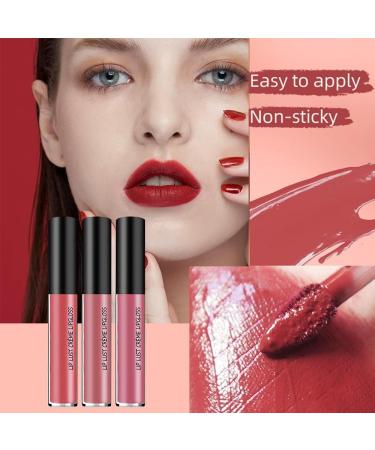 HASAIKA Lip Gloss Set Moisturizing Lip Gloss Nourishing Hydrating Water-Resistant Long-Lasting Lip Makeup for Women (3 Colors) - Buy Online on GoSupps.com