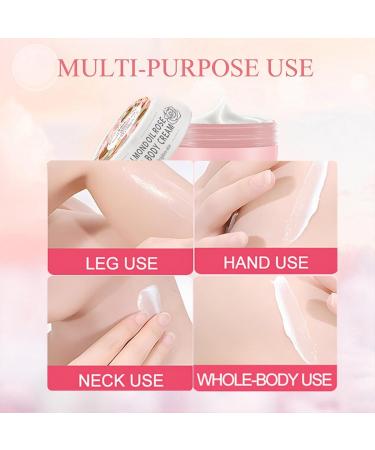 265G Trendyfave Sweet Almond Oil Rose Moisture Body Cream Large Capacity Body Skin Care Moisturiser For Women Skin Brightening Cream Moisturiser For Dry Skin With Niacinamide - Buy Online on GoSupps.com