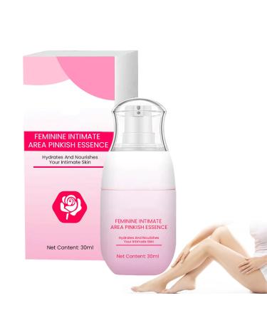 Purer Feminine Intimate Area Whitening Pinkish Essence Feminine Intimate Care Skin Lightening Cream Intimate Area Whitening Cream for Intimate Area Underarm Knees (1pcs)