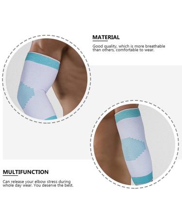 Durable Healifty Knitted Elbow Pads - Elbow Support Sleeves for Basketball | Sturdy Elbow Guards & Braces for Protection - Buy Online on GoSupps.com