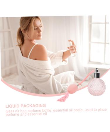 Ipetboom Travel Container 1pc Air Bag Perfume Bottle Spray Refillable Perfume Container Terrarium Fogger Perfume Storage Bottle Delicate Perfume Bottle Portable Abs Lecythus Glass Pink - Buy Online on GoSupps.com