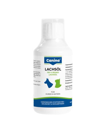 Canina salmon oil 1 pack (1 x 250 g) yellowish clear 250 ml 15100 4 Hond 250 ml (1 pack) - Buy Online on GoSupps.com