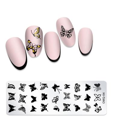 Shop Stainless Steel Nail Art Templates for Women - Christmas Snowflakes DIY Design & Manicure Tools - Buy Online on GoSupps.com