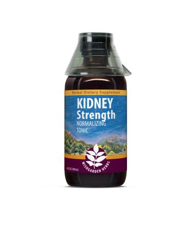 WishGarden Herbs Kidney Strength - Natural Herbal Kidney Support & Kidney Detox Cleanse Supplement with Buchu Leaf & Cornsilk Supports Healthy Urinary Tract and Kidney Health & Function 4oz 4 Fl Oz (Pack of 1)