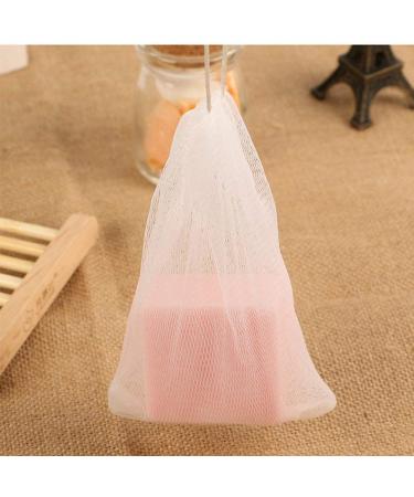 ELANE Handmade Soap Bubble Mesh Bags - 10 Pcs Exfoliating & Foaming Net Bags - Buy Online on GoSupps.com