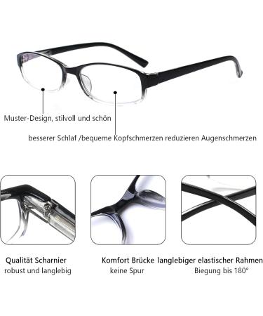 COJWIS 6 Pack Blue Light Filter Reading Glasses for Men & Women - UV Protection Spring Hinge 1.25x 6 Colors - Buy Online on GoSupps.com