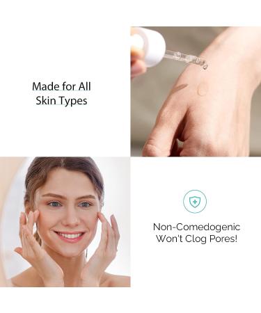 ZealSea 2oz Hyaluronic Acid Serum for Face | Hydrating Facial Serum with Retinol, Niacinamide, Ceramides | Smooth Fine Lines | All Skin Types | Paraben & Fragrance-Free | 2 Fl Oz - Buy Online on GoSupps.com