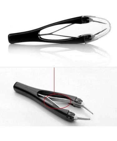 Harayaa Multifunctional Automatic Retractable Eyebrow Tweezers - Lightweight & Easy Precision Grooming for Flawless Eyebrows - Buy Online on GoSupps.com