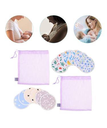 GLEAVI Reusable Breast Pads Set - Cotton Breastfeeding Supplies - Washable & Eco-Friendly Breast Milk Pads for Nursing Mothers - Buy Online on GoSupps.com