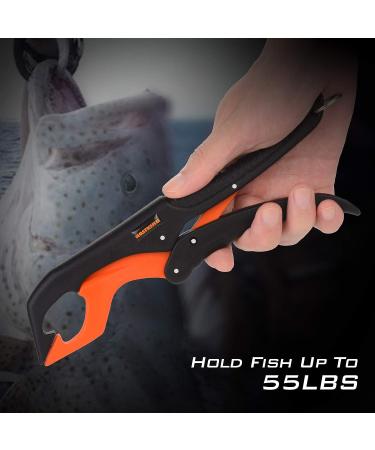 KastKing Fish Scale w/ Floating Lip Gripper 110 LBs/50 Kg Dual Mode - Water Resistant, Lightweight ABS Frame, Non-Slip Handle, 38 Tape Measure - Combo - Buy Online on GoSupps.com