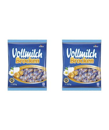 Whole Milk Chunks 1 x 325g Caramel Candies with Milk Cream Filling (Pack of 2) 1 x 325g (Pack of 2) Whole Milk Chunks