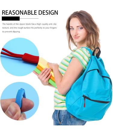 Neikafan 100 Zipper Pulls - Nylon Replacement Zippers for Backpack Clothing & Sportswear | 20 Colors Available - Buy Online on GoSupps.com