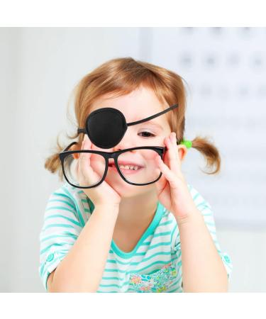 Beaupretty Adjustable 3D Eye Patches for Adults & Kids | Post-Surgery & Strabismus | Black Eye Halloween Costume - Buy Online on GoSupps.com