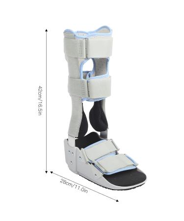 Orthopedic Walking Boot - Adjustable Breathable Ankle Fracture Boot for Foot Injuries | Comfortable Air Walker Brace for Sprains & Broken Toes - Buy Online on GoSupps.com