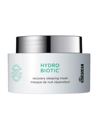 Dr. Brandt Hydro Biotic Recovery Sleeping Mask. Leave-on Sleeping Mask that Deeply Hydrates and Reduces Redness. Helps Strengthen Skin's Barrier  1.7 oz.