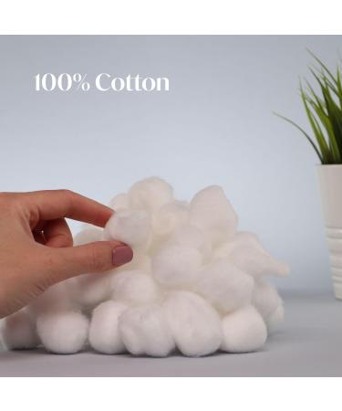 DIVCHI Cotton Wool Balls Absorbent 100 Pack - Buy Online on GoSupps.com