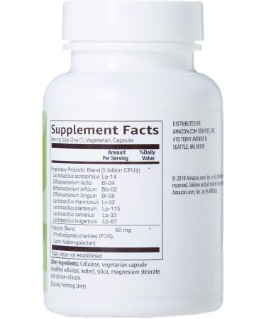 Amazon Brand Digestive Health Probiotic Capsules (35 Billion CFU) and (5 Billion CFU) | Vegetarian | Supports Healthy Digestion* - Buy Online on GoSupps.com