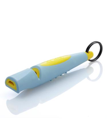 Acme dog whistle No.210.5 (Update 2023) |Alpha |Improved Verison |Ideal for the recall |Large reach |New handle |Frequency standardized (Baby Blue/Yellow)