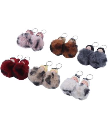 Buy Mlida Sleeping Baby Pendant Keychain - Fluffy Fur Doll Luggage Tag (No. 892-19) | Cute Travel Accessory for International Shipping - Buy Online on GoSupps.com