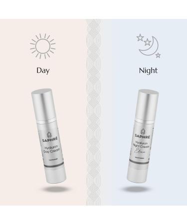 Hyaluron Day Cream - Cr me de jour l g re avec acide hyaluronique niacinamide et vitamine C - Lissante hydratante et v g talienne - Pour une peau clatante - 50 ml - Buy Online on GoSupps.com