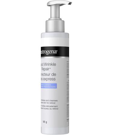 Neutrogena Facial Cleanser Rapid Wrinkle Repair Paraben Free Face Wash 141g - Buy Online on GoSupps.com