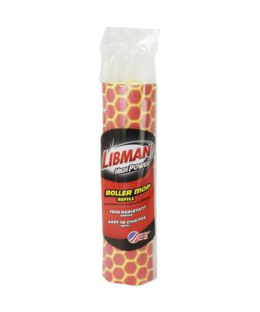 Libman 956 Roller Mop With Scrub Brush Refill