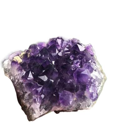 Natural Amethyst Geode Quartz Cluster Crystal Specimen ERTEYIN (Size : 150-180g)