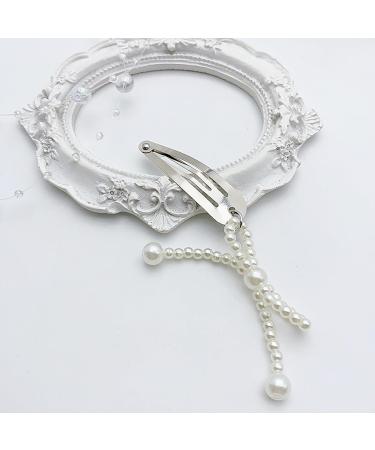 XANHOY 1pc/1pair Lightweight Hair Clip for Hot Girl Pearl Pendant Hair Barrettes Braids Ponytail Hair Barrettes for Teens Girl - Buy Online on GoSupps.com