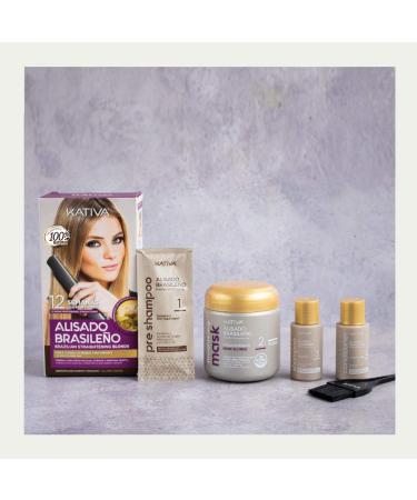 Kativa Brazilian Straightening Blonde 309 g | Smooth Frizz-Free Hair | International Shipping Available - Buy Online on GoSupps.com