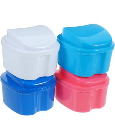 Healeved 12 STK Prosthesis Box with Filter Layer - Travel Denture Case & Bathing Container for Dentures - Buy Online on GoSupps.com