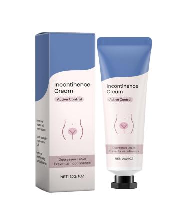 Dgayaeic Women's body cream non-greasy texture 30g active control incontinence cream - reduces leaks moisturizing lotion for night and after shower deep hydration for daily use