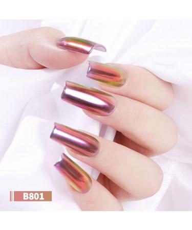 Buy Roseflower 6 Sticks Air Cushion Chrome Powder Pencil - Holographic Nail Art Decoration Shiny Metallic Effect Durable DIY Manicure Tool - International Shipping - Buy Online on GoSupps.com