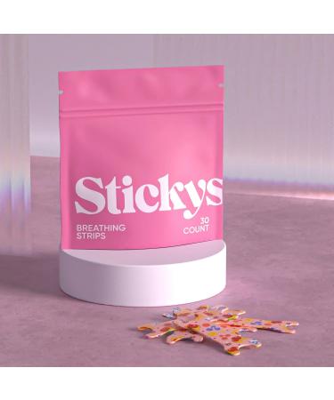 Breathing Strips for Snoring - Nose Strips for Enhanced Sleep - Ideal for Small Noses (Pink Patterned) - Shop Internationally - Buy Online on GoSupps.com