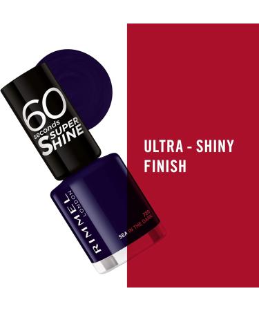 Rimmel 60Sec N/Polish Sea The Dark 720 The Dark 720 1 count (Pack of 1) - Buy Online on GoSupps.com