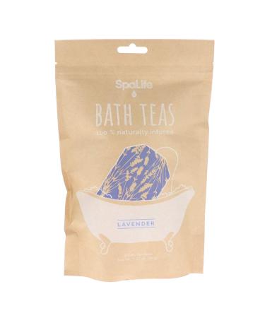 SpaLife Naturally Infused Bath Tea (3 Pack) (Lavender)
