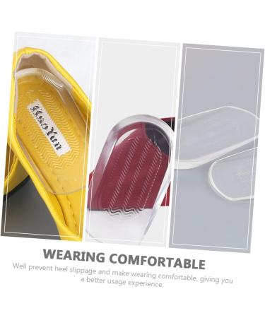 GLEAVI Heel Pad Inserts - 8 Pairs Cushion Support for Men & Women | Gel Heel Cups Grips & Plantar Insoles for Sneakers & Comfort - Buy Online on GoSupps.com