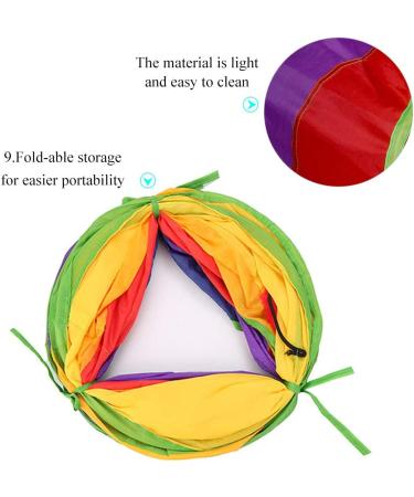 Andiker Cat Tunnel: Collapsible Pet Tube Toy for Indoor/Outdoor Fun - 2 Hole Design with Fun Ball - 25 * 120cm - Buy Online on GoSupps.com