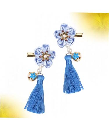 FRCOLOR 3 Pairs New Year Bobby Pin Tassels Barrettes Party Hair Clip Kids Hair Side Clip Chinese Style Hairpin Bows Hair Clips Bow Hair Clips Tassel Hairpin Candy Bag Child The Flowers - Buy Online on GoSupps.com