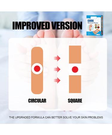 Self-Adhesive Corn Removers - 24PCS Breathable Callus Cushions & Foot Care Pads for Pain Relief - Buy Online on GoSupps.com
