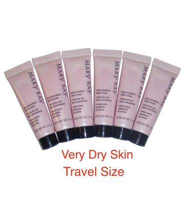 Mary Kay Extra Emollient Night Cream Travel Size Set - Pack of 6 - Buy Online on GoSupps.com