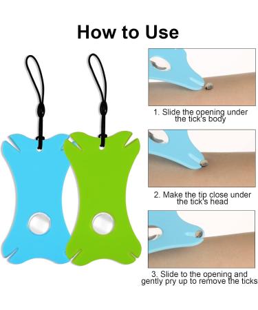 Tick Remover 4 PCS Tick Removal Tools Remove Ticks with Magnifying Glass for Dogs Cats Painlessly Pet Tick Remover Tools Pet Ticks Extractor for Pet Dogs Cats Human - Buy Online on GoSupps.com