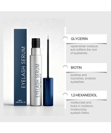 Eyelash Oil Liquid Primer 10ml | Eyelash Growth Oil for healthier longer and thicker eyelashes every day for women's makeup and beauty - Buy Online on GoSupps.com