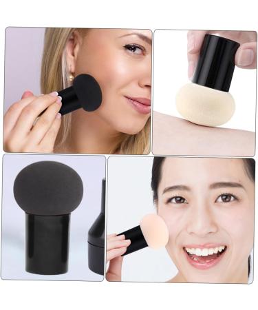DOITOOL 6sets Mushroom Head Puff Triangle Puffs for Loose Face Puff Hand Brush Soft Bristles Facial Makeup Sponge Cosmetics Puffs Makeup Tools Hydrophilic Polyurethane - Buy Online on GoSupps.com