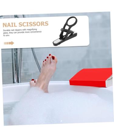Housoutil Magnifying Glass Nail Clippers Manicure Clippers Toenail Clippers Cute Nail Clippers Baby Nail Clippers Magnifier Nail Trimmer Elder Stainless Steel Advanced Armor - Buy Online on GoSupps.com