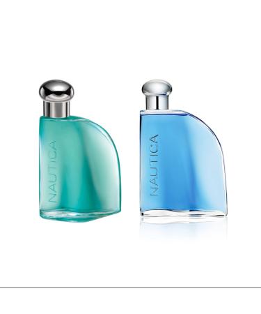 Nautica Classic for Men by Nautica 3.4 oz 100ml EDT Spray with Nautica Blue Eau De Toilette Spray for Men 3.4 Fl Oz