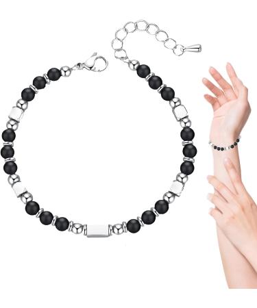 Stone Inspirational Bracelet Durable stone affirmation jewelry Elevate Spirit with Stone Inspirational Bracelet Empowering Gemstone Wristband Infused and Positive Energy Ideal for Daily Inspiratio - Buy Online on GoSupps.com